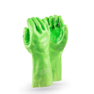 Cronus/e HI-VIS PVC Elbow Gloves
